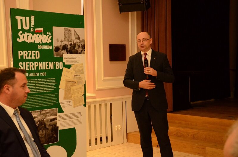 Otwarcie wystawy Zielona Solidarność w Zakliczynie