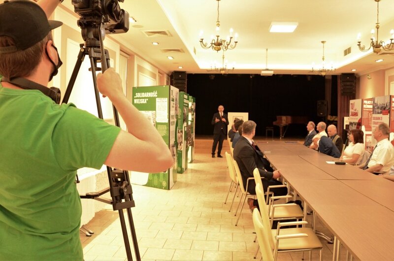 Otwarcie wystawy Zielona Solidarność w Zakliczynie
