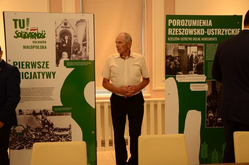 Otwarcie wystawy Zielona Solidarność w Zakliczynie