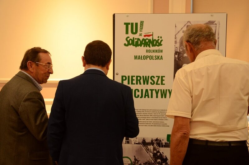 Otwarcie wystawy Zielona Solidarność w Zakliczynie