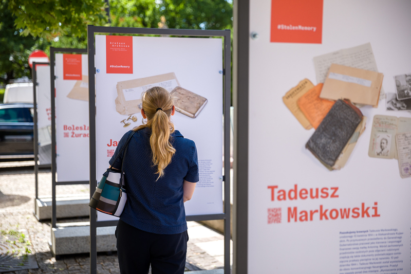 The opening of the "Stolen Memory" exhibition The opening of the "Stolen Memory" exhibition