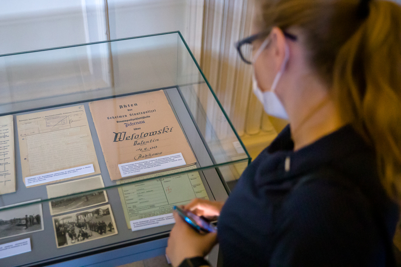 The opening of the "Stolen Memory" exhibition The opening of the "Stolen Memory" exhibition