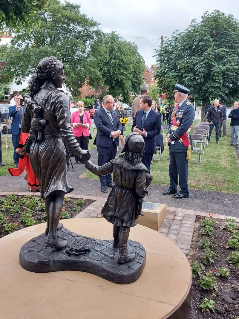 The unveiling of Irena Sendler statue The unveiling of Irena Sendler statue