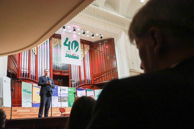 27 June 2021 celebrations of the 40th anniversary of the birth of the Farmers' "Solidarity"