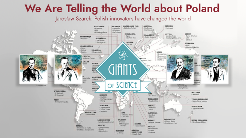 "We Are Telling the World about Poland" text-dedicated image