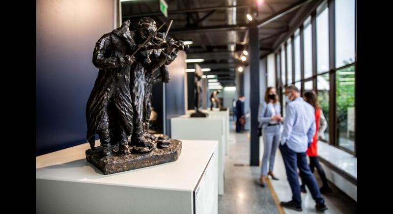 Samuel Willenberg’s sculptures at the State Museum at Majdanek;
Photo: State Museum at Majdanek