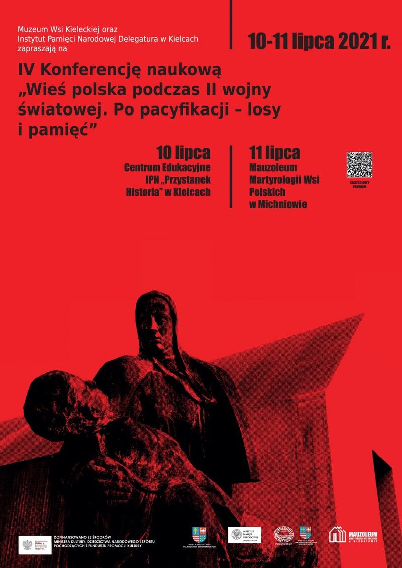 "Pacification operations in the Polish countryside" poster