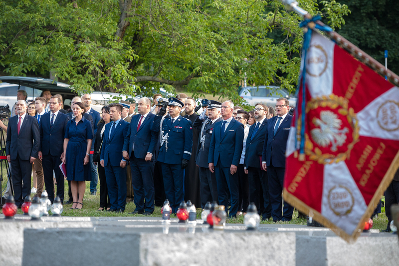 The IPN paid tribute to the victims of the Volhynia Massacre - Warsaw, 11 July 2021, Photo: Sławek Kasper