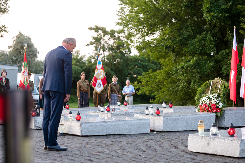The IPN paid tribute to the victims of the Volhynia Massacre - Warsaw, 11 July 2021, Photo: Sławek Kasper