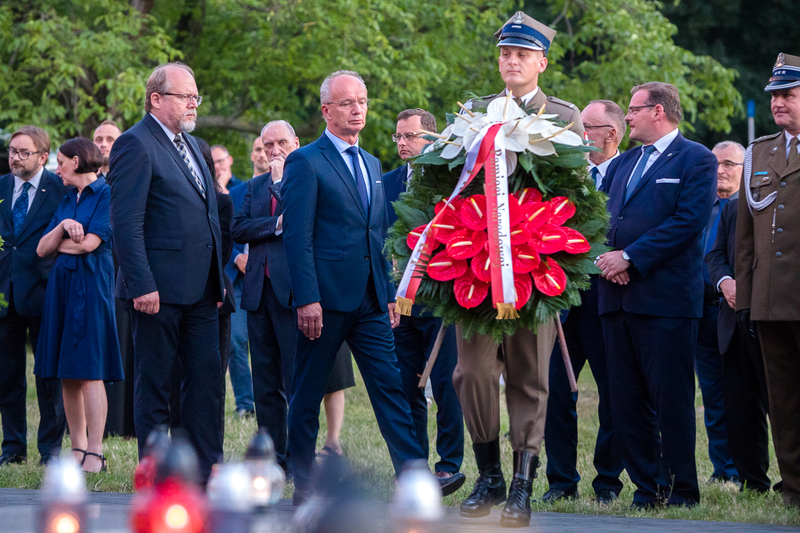 The IPN paid tribute to the victims of the Volhynia Massacre - Warsaw, 11 July 2021, Photo: Sławek Kasper
