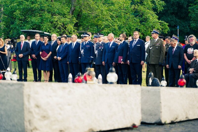 The IPN paid tribute to the victims of the Volhynia Massacre - Warsaw, 11 July 2021, Photo: Sławek Kasper