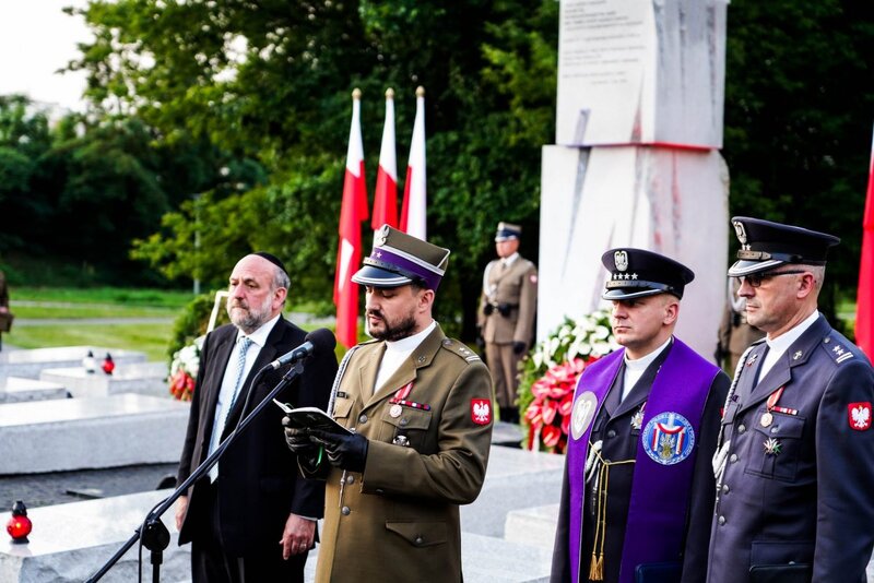 The IPN paid tribute to the victims of the Volhynia Massacre - Warsaw, 11 July 2021, Photo: Sławek Kasper