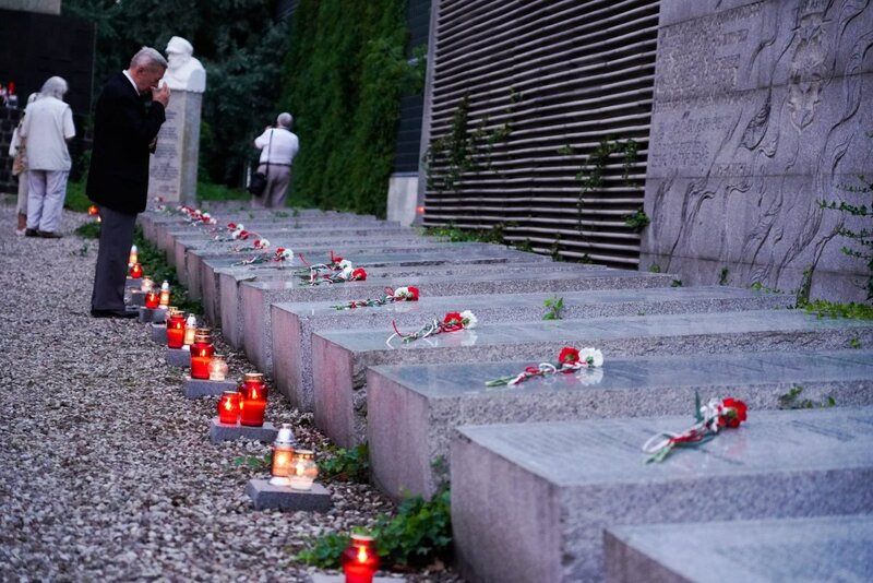 The IPN paid tribute to the victims of the Volhynia Massacre - Warsaw, 11 July 2021, Photo: Sławek Kasper