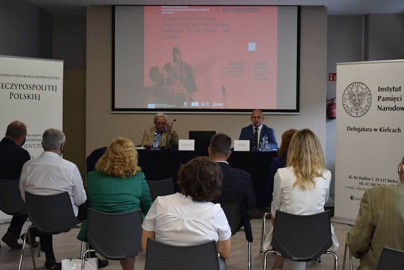 Kielce, 10 July 2021, Academic conference on Polish village martyrdom. Photo: IPN