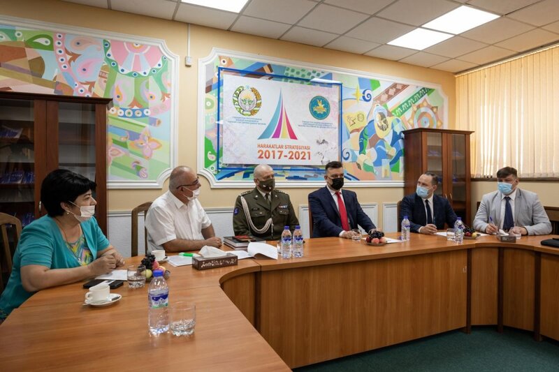 The IPN's visit to Uzbekistan. Photo: Mikołaj Bujak