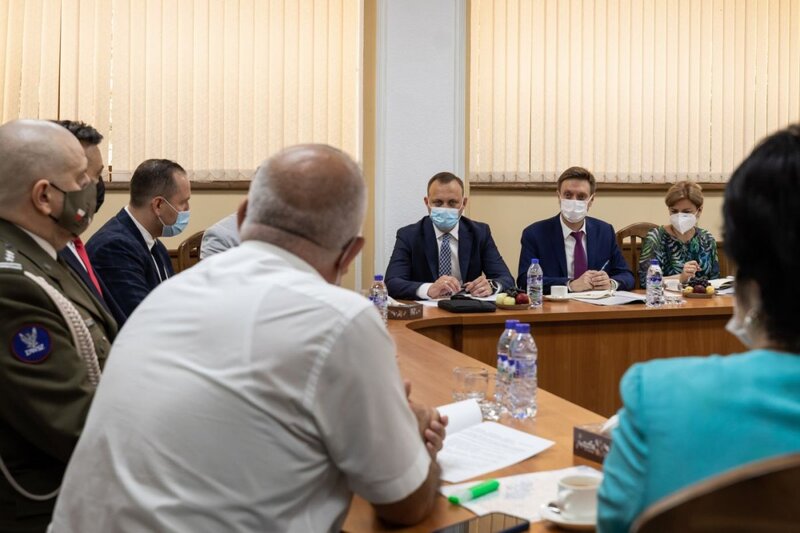 The IPN's visit to Uzbekistan. Photo: Mikołaj Bujak