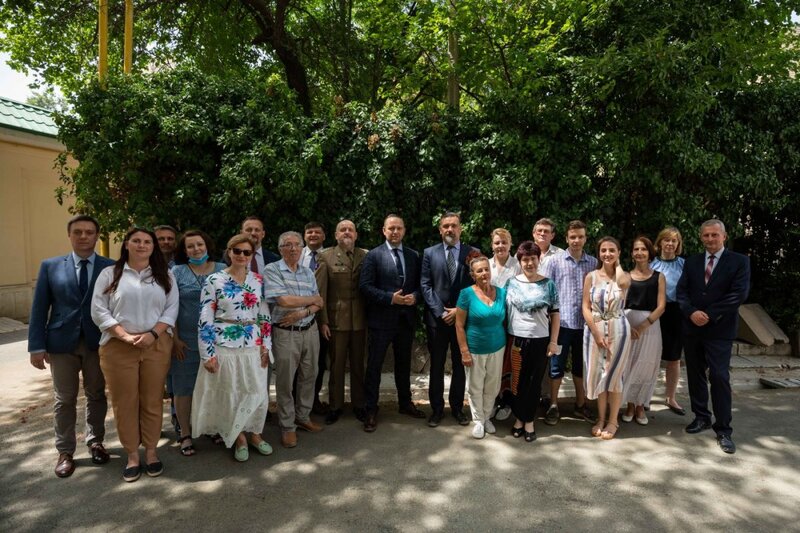 The IPN's visit to Uzbekistan. Photo: Mikołaj Bujak