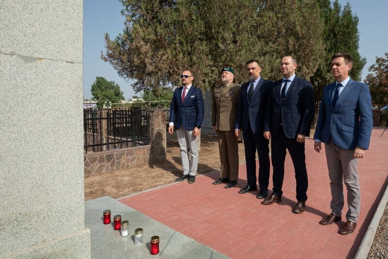 The IPN's visit to Uzbekistan. Photo: Mikołaj Bujak