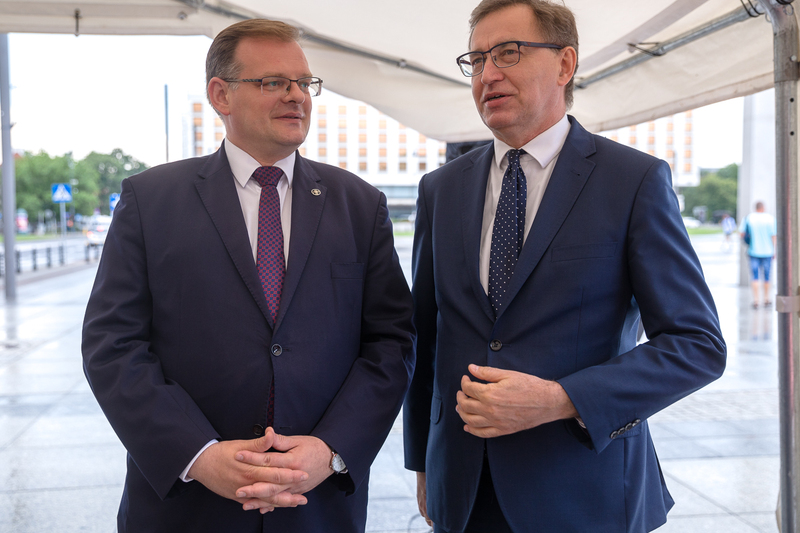 The opening of the "June 1956 in Poznań. The Faces and Memory of the Revolt" exhibition