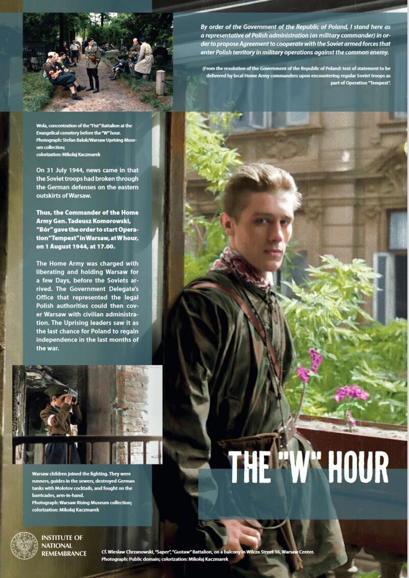 Warsaw Uprising 1944. Battle for Poland exhibition