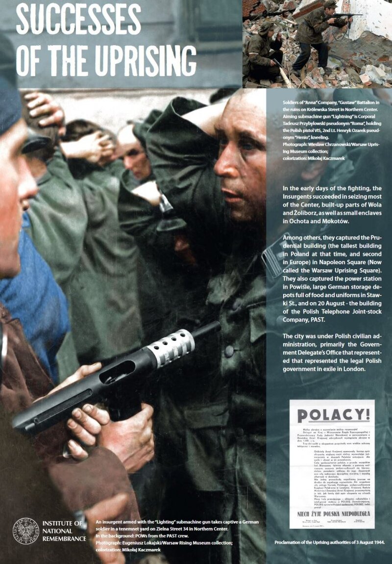 Warsaw Uprising 1944. Battle for Poland exhibition