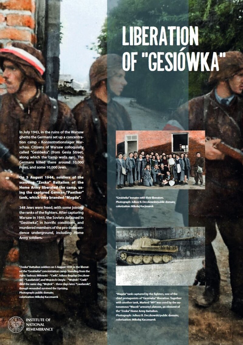 Warsaw Uprising 1944. Battle for Poland exhibition