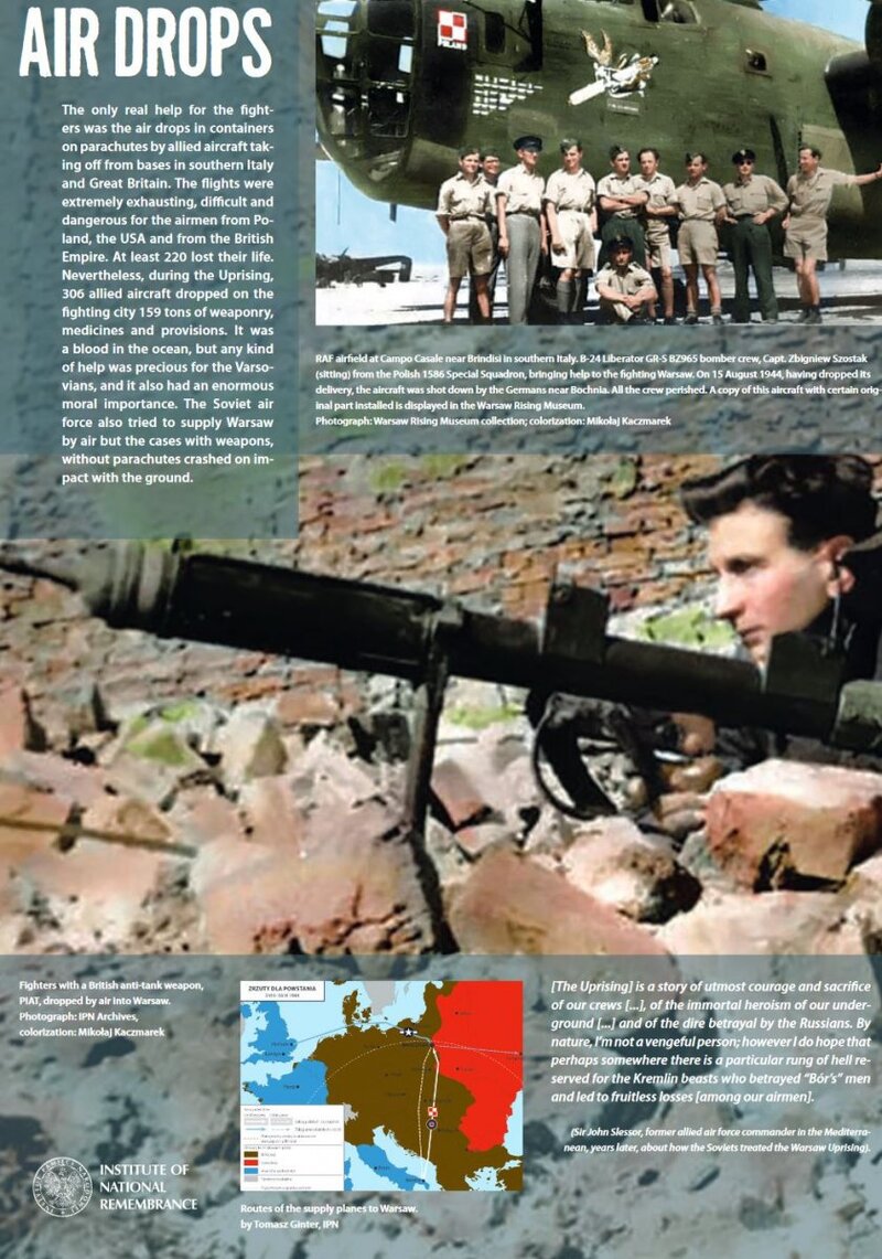 Warsaw Uprising 1944. Battle for Poland exhibition