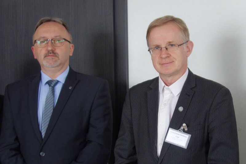 The meeting of the Deputy President of the Institute of National Remembrance, Karol Polejowski, Ph.D., D.Sc. with the Lithuanian delegation. Photo: Paulina Rastawiecka (IPN)