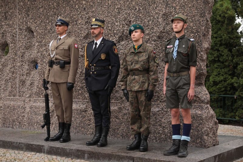 A ceremony commemorating the Victims of the Wola District Massacre in Warsaw on 5 August 2021. Photo: Mikołaj Bujak (IPN)