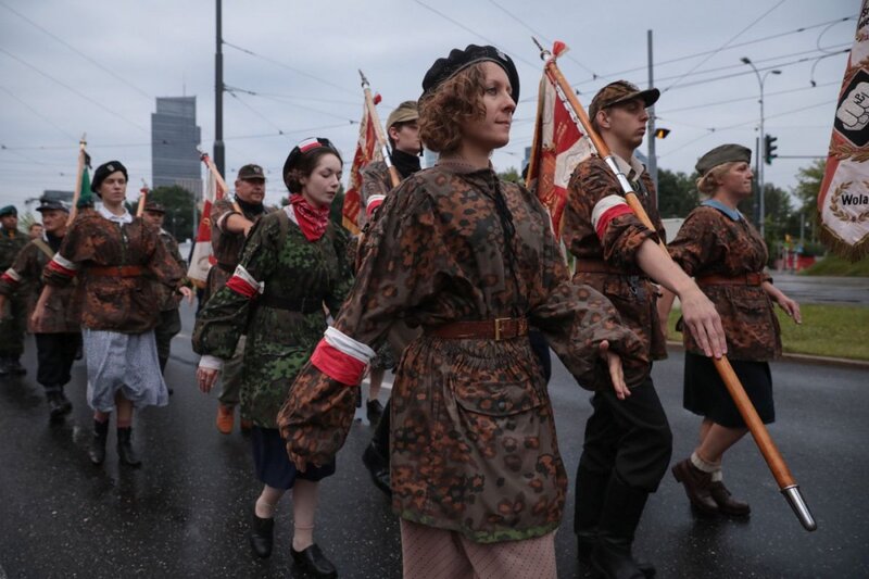 A ceremony commemorating the Victims of the Wola District Massacre in Warsaw on 5 August 2021. Photo: Mikołaj Bujak (IPN)