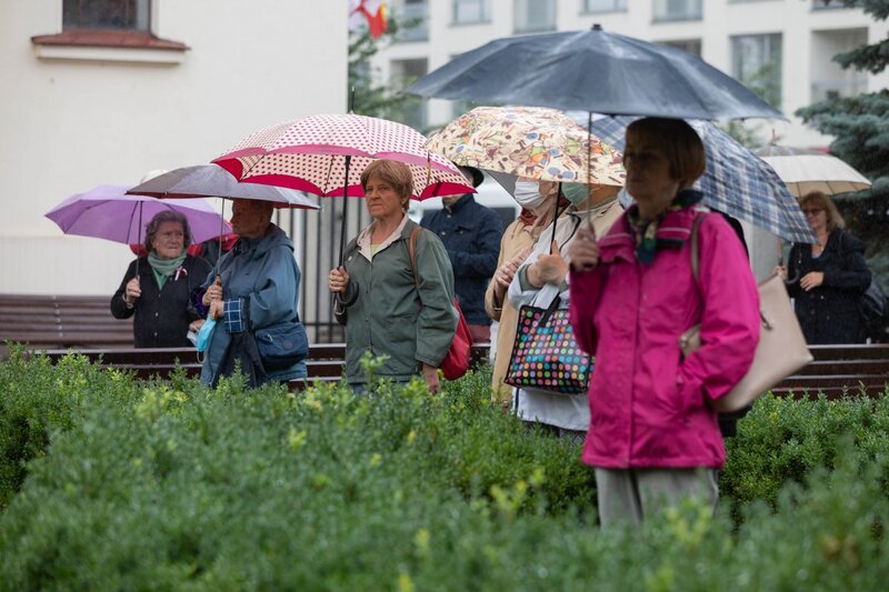 The celebration commemorating 30 Redemptorists and 50,000 residents of Warsaw’s Wola district, murdered in the first days of August 1944. Photo: Mikołaj Bujak (IPN)
