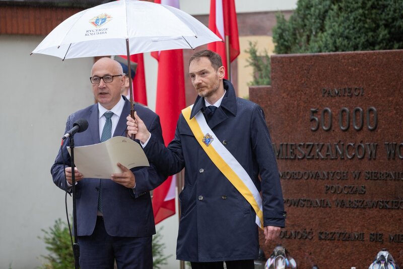 The celebration commemorating 30 Redemptorists and 50,000 residents of Warsaw’s Wola district, murdered in the first days of August 1944. Photo: Mikołaj Bujak (IPN)