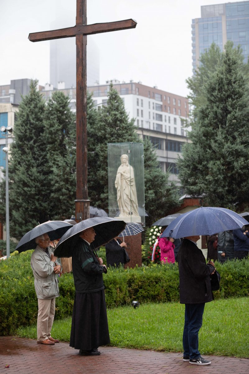 The celebration commemorating 30 Redemptorists and 50,000 residents of Warsaw’s Wola district, murdered in the first days of August 1944. Photo: Mikołaj Bujak (IPN)