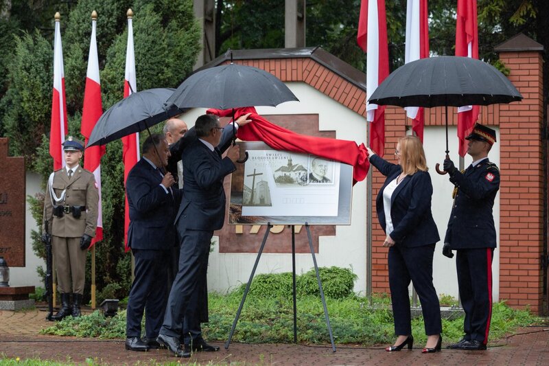 The celebration commemorating 30 Redemptorists and 50,000 residents of Warsaw’s Wola district, murdered in the first days of August 1944. Photo: Mikołaj Bujak (IPN)