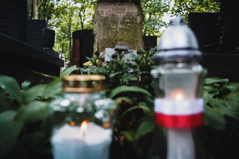The unveiling of a plaque commemorating Stanisław Peszyński – Warsaw, 6 August 2021. Photo: Sławek Kasper (IPN)