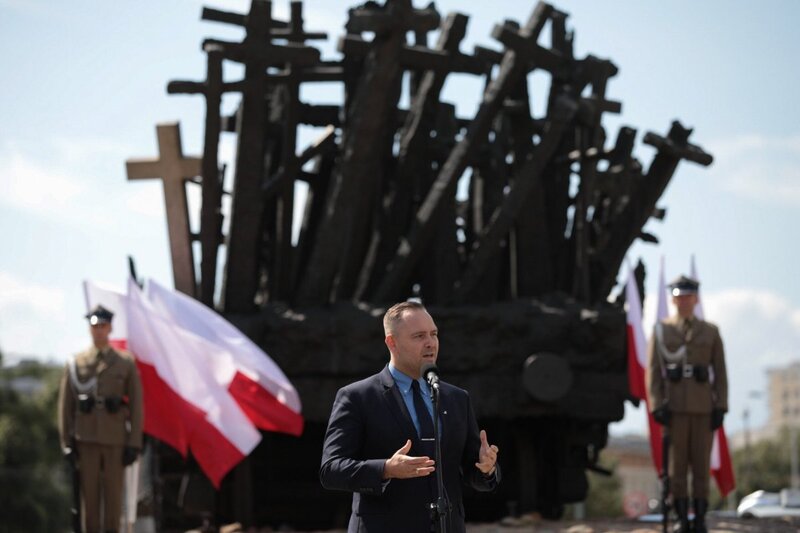Warsaw commemoration of the "Polish Operation" victims