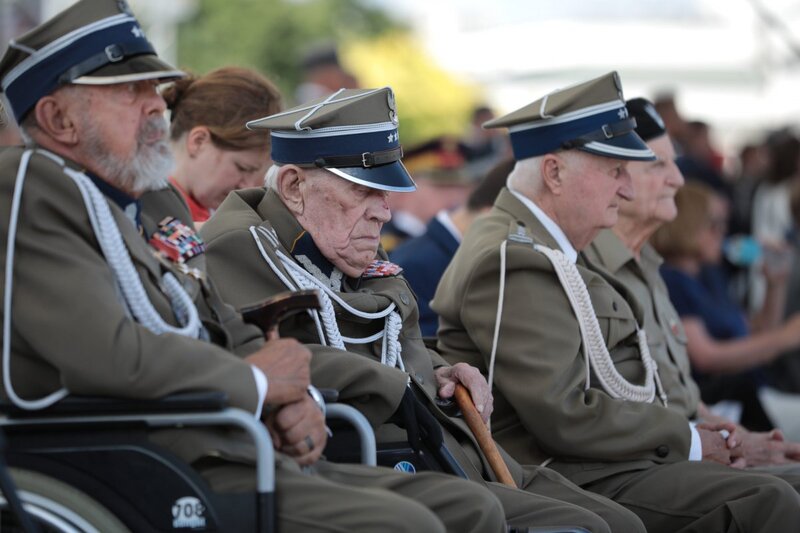 Guard change at the Tomb of the Unknown Soldier, Piłsudski Square, Warsaw