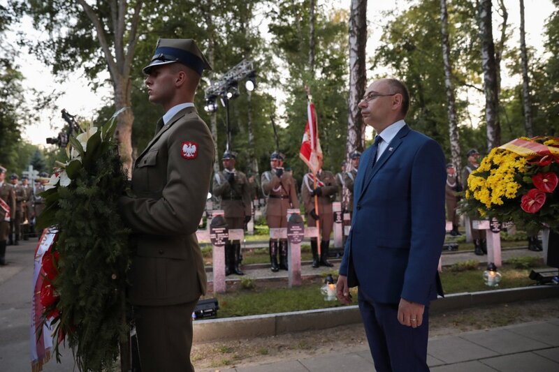 Call of Remembrance at the Powązki Military Cemetery, 14 August 2021
