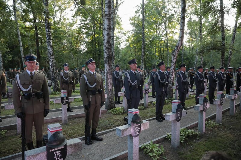 Call of Remembrance at the Powązki Military Cemetery, 14 August 2021