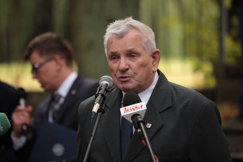 The IPN's President Karol Nawrocki commemorating "Inka" and Zagończyk"