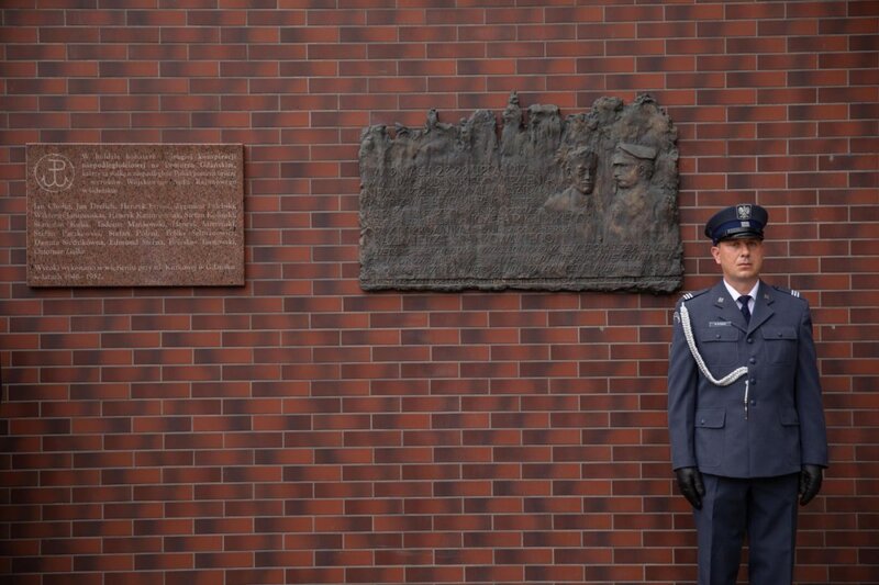 The IPN's President Karol Nawrocki commemorating "Inka" and Zagończyk"