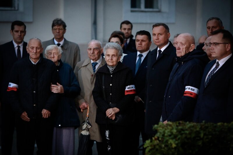 Celebrations of the anniversary of the outbreak of World War II in Wieluń. Photo: Sławek Kasper (IPN)