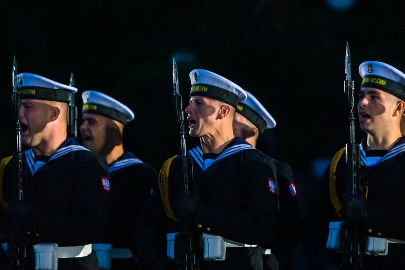 Celebrations of the anniversary of the outbreak of World War II in Wieluń. Photo: Sławek Kasper (IPN)