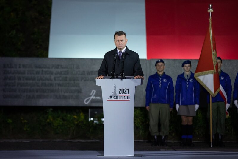 1 September 1939 commemoration at the Westerplatte. Photo: Mikołaj Bujak (IPN)