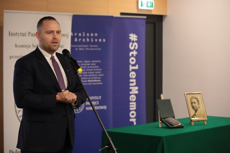 The opening of the #Stolen Memory exhibition in Bydgoszcz. Photo: Mikołaj Bujak (IPN)