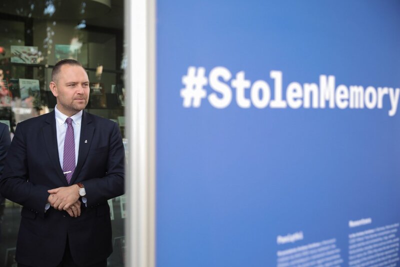 The opening of the #Stolen Memory exhibition in Bydgoszcz. Photo: Mikołaj Bujak (IPN)