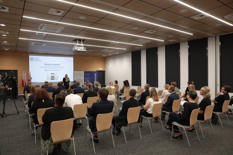 The opening of the #Stolen Memory exhibition in Bydgoszcz. Photo: Mikołaj Bujak (IPN)