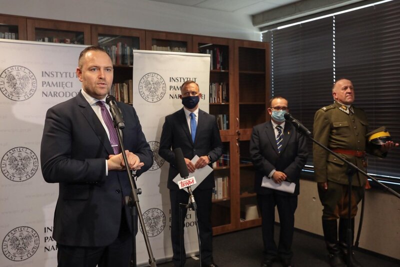 IPN's Press Conference in Wrocław, 08.09.21, Photo: Michał Bujak (IPN)