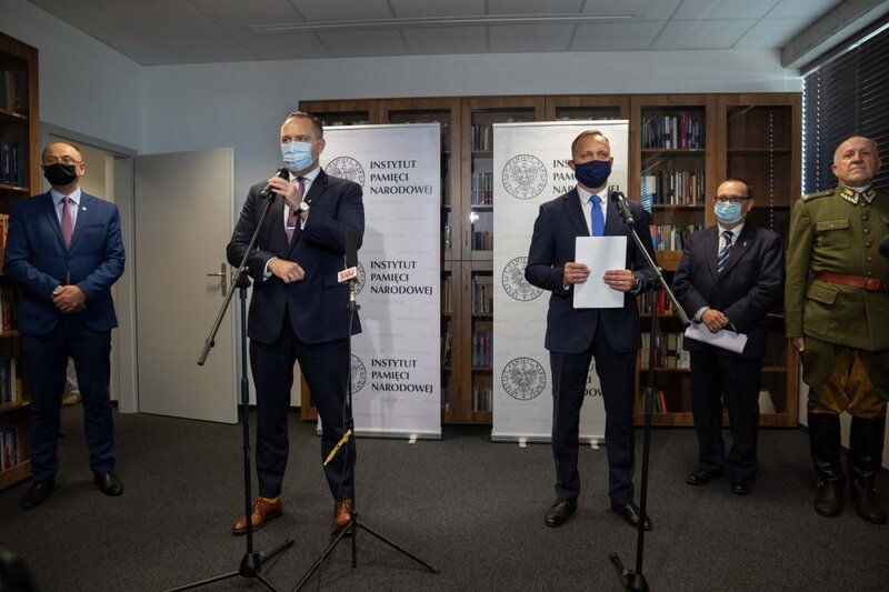 IPN's Press Conference in Wrocław, 08.09.21, Photo: Michał Bujak (IPN)