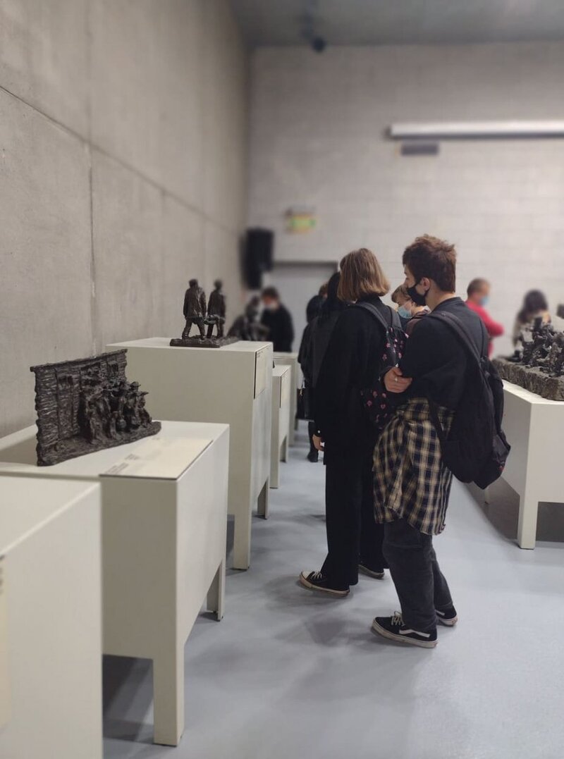 Samuel Willenberg's sculptures on display at the Museum and Memorial Site in Bełżec; Photo: Muzeum i Miejsce Pamięci w Bełżcu Samuel Willenberg's sculptures on display at the Museum and Memorial Site in Bełżec; Photo: Muzeum i Miejsce Pamięci w Bełżcu